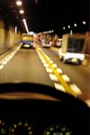 首都高速湾岸線西行き東京港トンネル